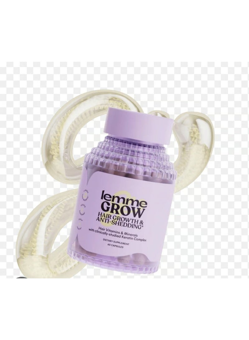 Lemme, Grow, Hair Growth & Anti-Shedding, 60 Capsules - Image 4